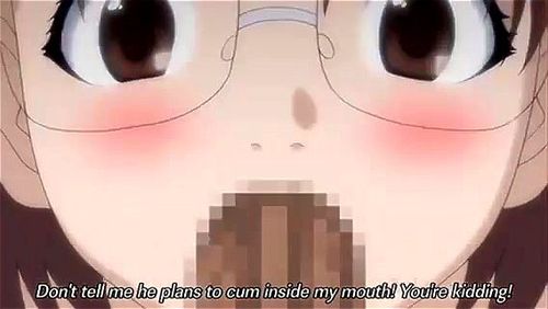 anime hentai, japanese, glasses, car sex