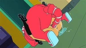 Futurama Zoidberg fucks Amy then Gives anal creampie