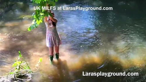 British MILF Getting Dirty in the Wilderness
