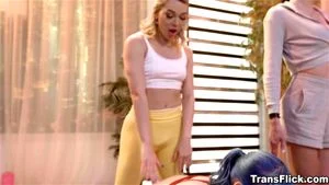 Yoga instructor bangs student thumbnail
