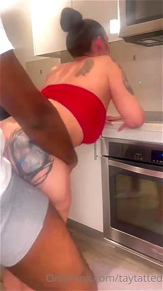 pawg big ass, doggystyle, taytatted, bbc