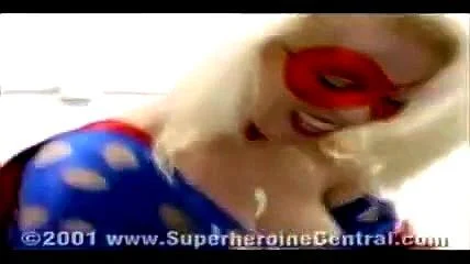 superheroine, blonde, fetish, daredoll