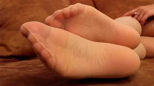 nylon soles foot tease thumbnail