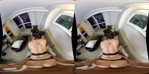 vr, virtual reality, massage, small tits