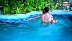 Hot Bhabhi in pool