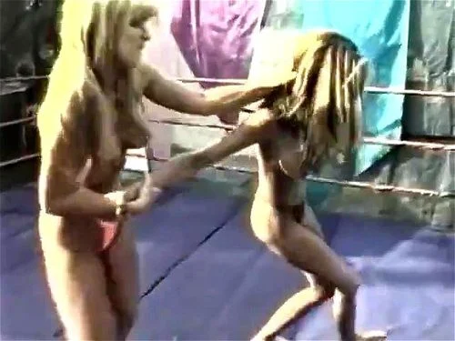 double trouble, wrestling catfight, catfight, Yvonne