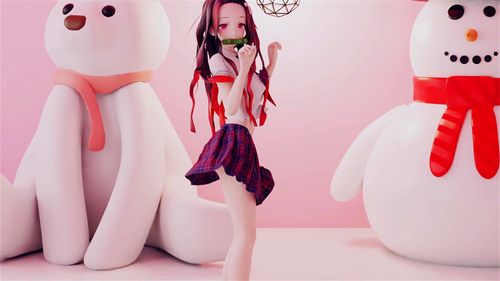 Pink MMD Dance