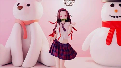 Pink MMD Dance