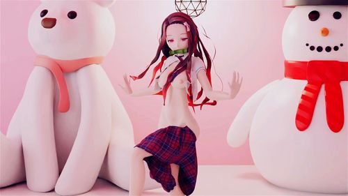 Pink MMD Dance