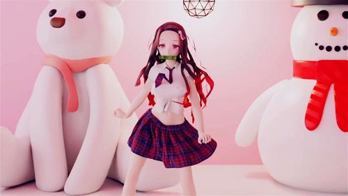 Pink MMD Dance