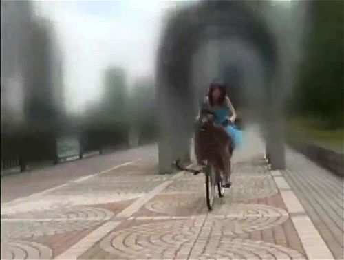 Bicycle Raiding in public
