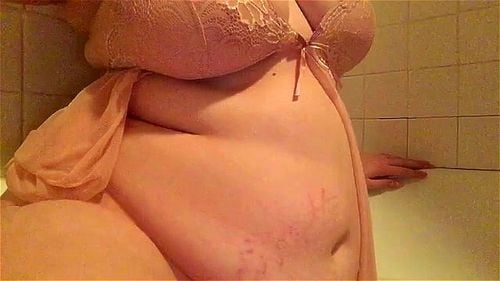 chubby, big tits, big belly, fat