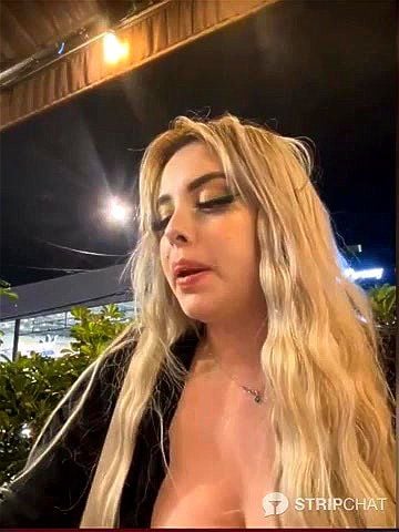 **--Squirting in Restaurant-*-