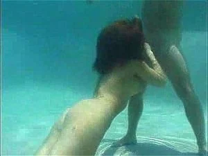 underwater blowjob