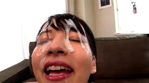 abe mikako, cum in mouth, facial, small tits
