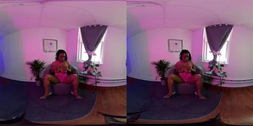 vr ebony, virtual reality, solo, vr porn