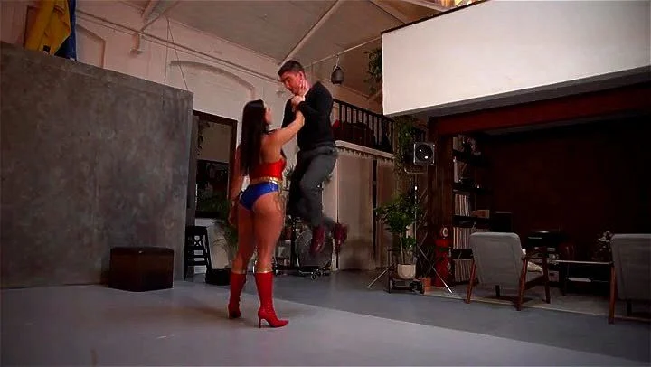 Strong Hot Wonder Woman