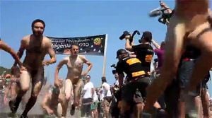 Roskilde festival naked run