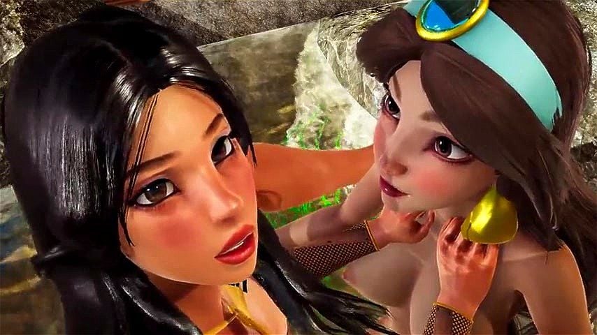 Disney Porn Threesome - Watch Disney Futa - Raya gets creampied by Jasmine - 3D Porn - 3D, Anime, Disney  Porn - SpankBang
