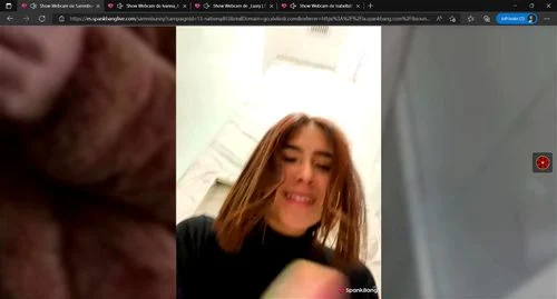 solo, webcam, masturbation, latina