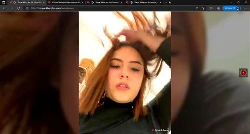 latina, solo, masturbation, webcam