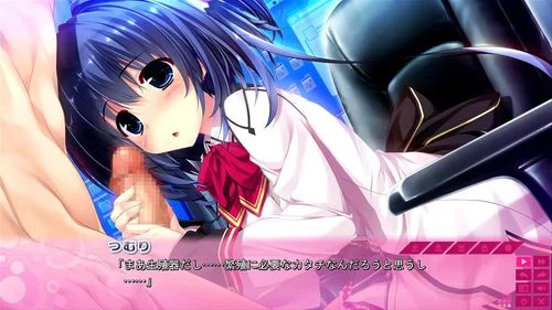eroge, animated, small tits, game