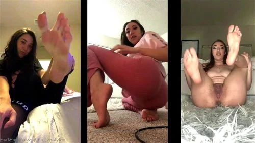 multiscreen, fetish, foot fetish feet, brunnette