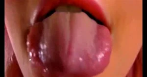Tongue mouth spit lips fetish thumbnail