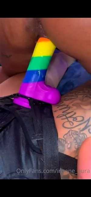 Black Lesbian Strap-On thumbnail
