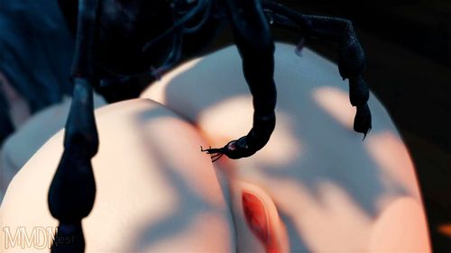 mmd insect tentacle thumbnail