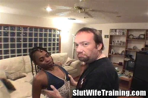 hardcore, interracial, slutwife training, ebony