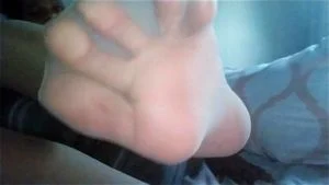 Nylon feet JOI thumbnail