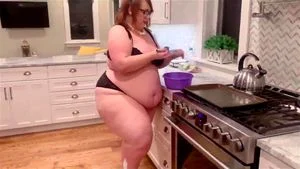 BBW in kitchen