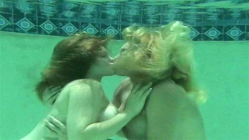 Charlee and Tasha Underwater
