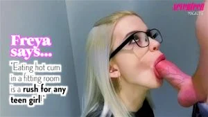 Cum eating thumbnail