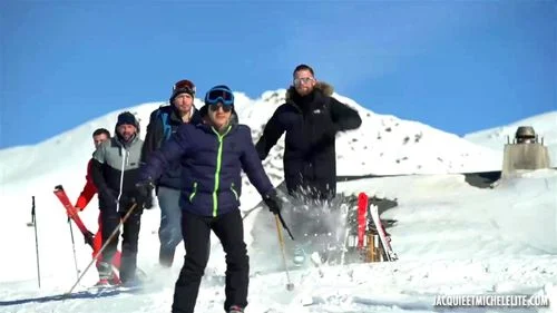 Les Baiseurs font du ski