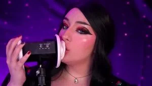 Asmr ear lick thumbnail