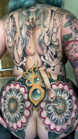 Watch Nude tatted BBW - Bbw, Big Ass, Tattoos Porn - SpankBang
