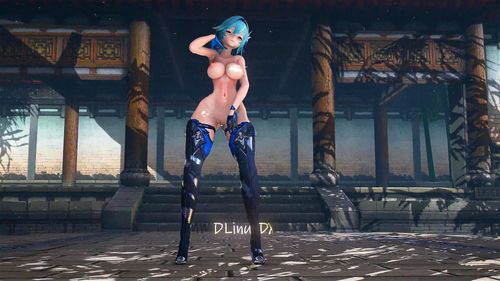 mmd genshin