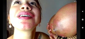 MASSIVE COLUMBIAN LESBO BOOB SUCK  thumbnail