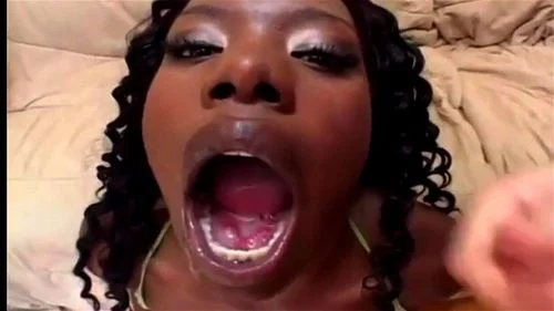 Feeling Black Cum in Mouths Compilation