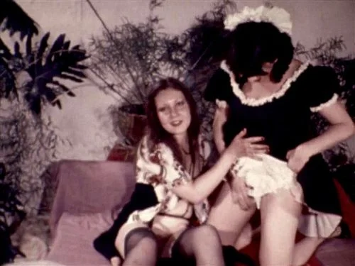 1975, lesbians, fingering, vintage