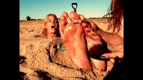soles tickling, public, buried, tickled