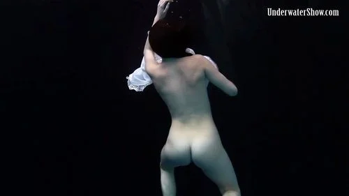 pool, amateur, nudist, Underwater Show