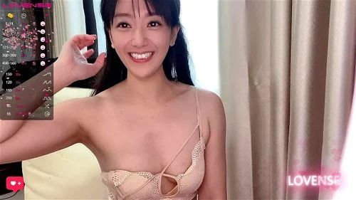 webcam show, cute face, big tits, asian