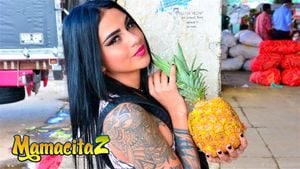 CARNEDELMERCADO - MELINA ZAPATA TATTOOED LATINA PICKED UP FROM THE STREET FOR HOT SEX
