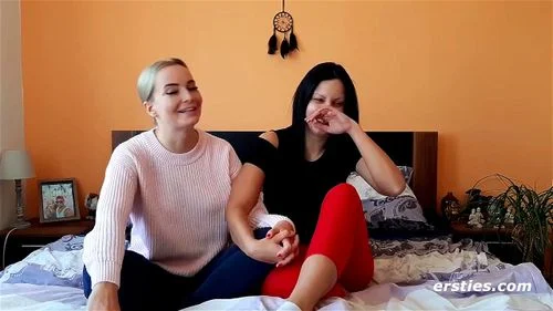 lesbian pussy eating, perky tits, pussy licking, adult toys