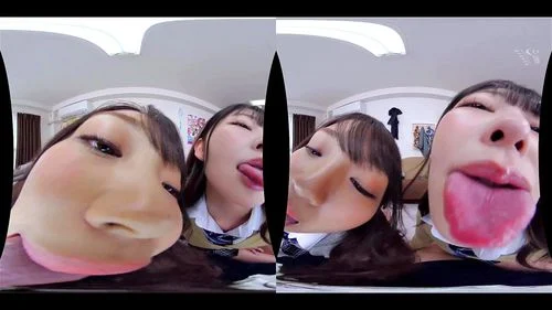 japanese, asian, vr pov, vr kiss
