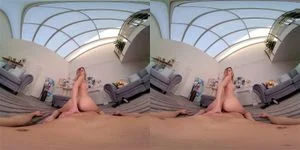 VR 4K Blowjob POV With Her On Top