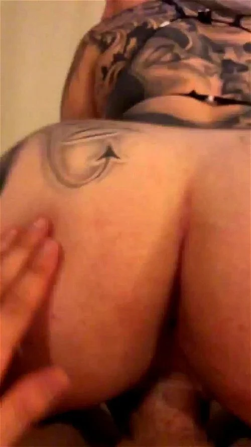 small tits, tatuada, big ass
